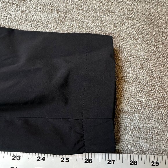 Athleta Women's Zipper Pants in All Black - Travel / Office / Commute Size 4 - Picture 5 of 6